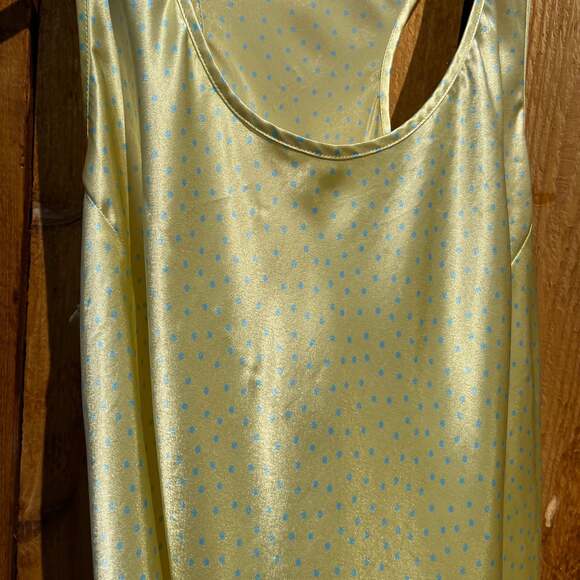 Vintage Morgan Taylor Intimates Plus Size Yellow Nightgown - Picture 6 of 7